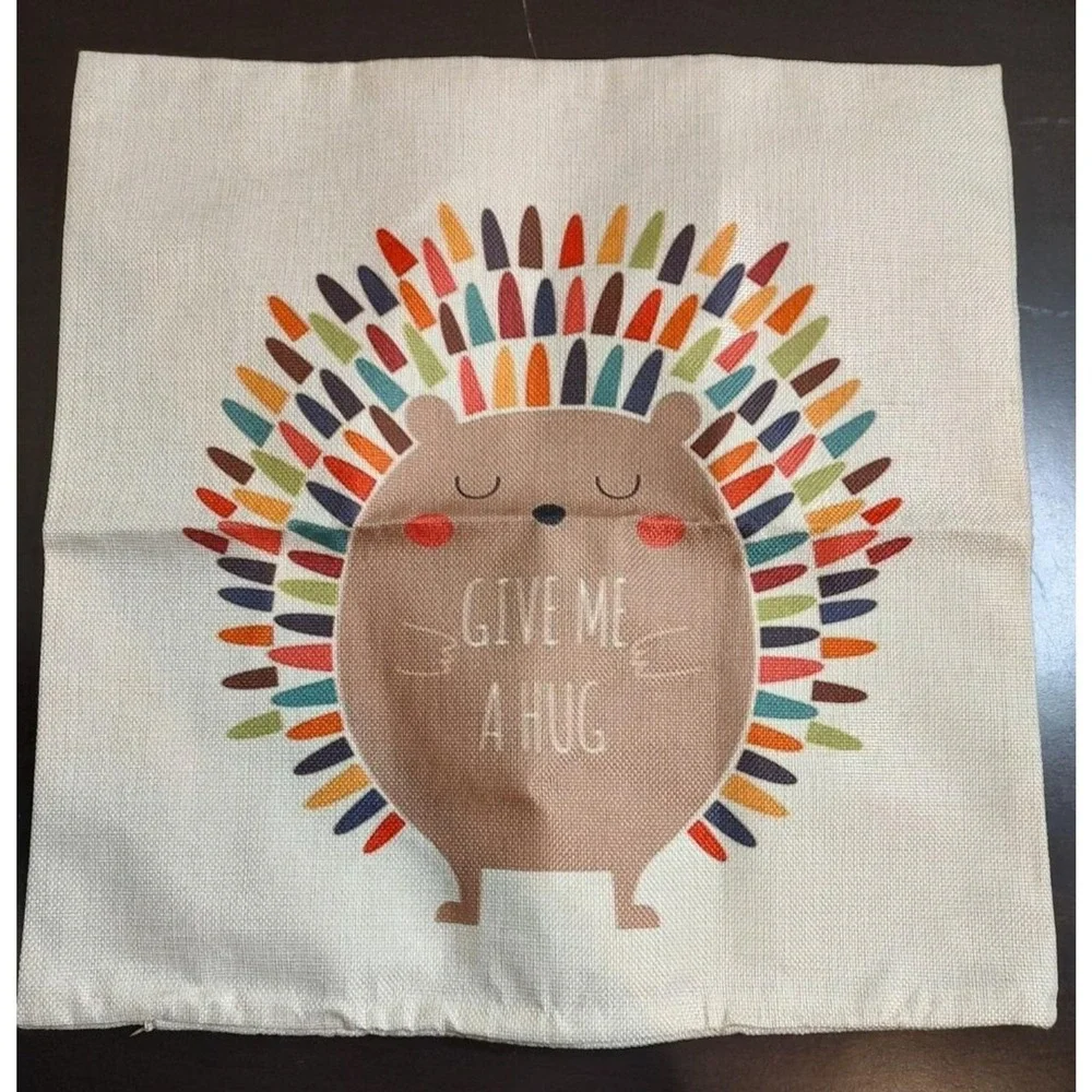 Hedge Hog Pillow Cover 18